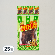 해맑은푸드 찡어킹 미니 오다리, 25개, 20g