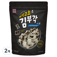 Tigak Taegak 酥香海苔脆片, 2個, 220g