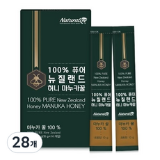 네추럴라이즈 퓨어 뉴질랜드 허니 마누카꿀, 2개, 140g