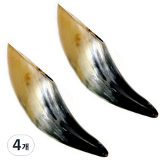 헬스플러스 오리지널뿔 괄사 BJ-001B, 4개, 혼합 색상