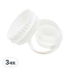 Bestom 塑膠雙面波浪紋環形套組 6入, 單一顏色, 3套