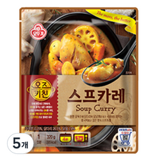 오뚜기 오즈 키친 스프 카레 1p, 320g, 5개