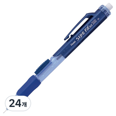 Pentel 飛龍文具 Side FX 自動鉛筆 藍色 PD255-C, 0.5mm, 24個