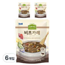 매일유업 상하키친 비프카레, 170g, 6개