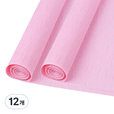 마다꾸미 주름 구김지 05 인디언핑크, 50 x 250 cm, 12개