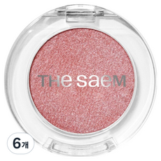 더샘 샘물 싱글 섀도우 젤리, PK02 백도 말랑 젤리, 6개