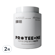 프로티원 단백질 쉐이크 흑임자맛, 490g, 2개