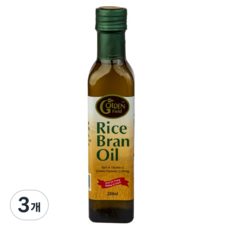 GoldenField 玄米油, 250ml, 3瓶