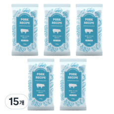 하이독 강아지 시그니처 화식 사료 (냉동), 돼지고기, 100g, 15개