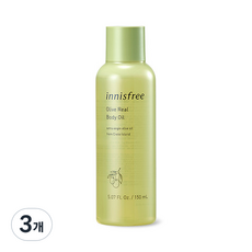 이니스프리 올리브 리얼 바디오일, 150ml, 3개