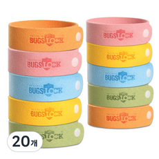 벅스락 아로마오일 방향밴드 랜덤발송, 3.5g, 20개