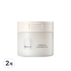 비긴스바이정샘물 콤부톡스 클렌징 패드, 2개