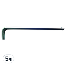 사타 육각 엑스트라 롱 볼 렌치 2.5mm 80106A, 5개