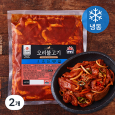 사조원 오리 불고기 (냉동), 1kg, 2개