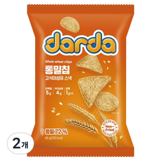 다르다 통밀칩, 45g, 2개