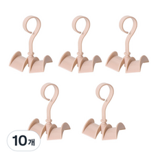 HICKIES 多用途包包掛架 粉彩掛勾, 米色, 10個