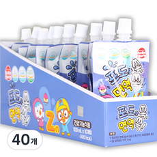 BeBeMorin 淘氣小企鵝聯名Immune孩童鋅補充能量飲 葡萄口味, 100ml, 40個