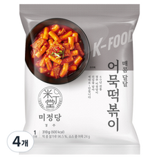 미정당 어묵떡볶이, 4개, 310g