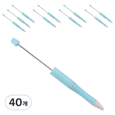 탑피아 DIY 꾸미기 볼펜 1.0mm, TYPE85, 40개