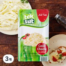 텍서트 세실치즈, 200g, 3개, 1개입
