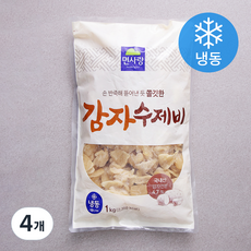 면사랑 감자수제비 (냉동), 1kg, 4개