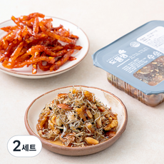 맛다린 밑반찬 쥐포채 조림 0.15kg + 호두멸치조림 0.135kg, 285g, 2세트