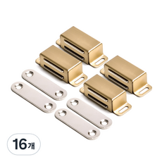 Sonjabisesang 不鏽鋼磁吸拉環 金色, 16個