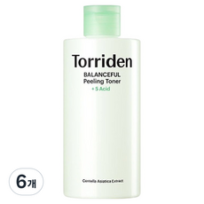 토리든 밸런스풀 시카 각질 토너, 250ml, 6개