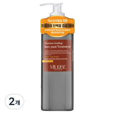 Millobe 蛋白質啤酒酵母護髮乳 爽身粉香, 2個, 500ml