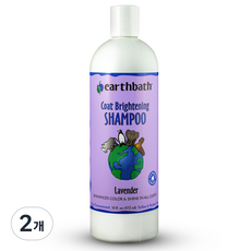 얼스배스 코트 브라이트닝 반려동물 샴푸, 472ml, 1개입, 2개