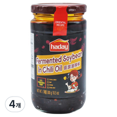 Haday 海天 豆豉油辣椒醬, 4個, 300g