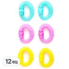 CELLREBORN 頭髮蓬鬆捲髮 星星鈕扣髮捲 大型, 隨機出貨, 12件