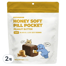 페스룸 강아지 허니 소프트 필포켓 30p, 피넛버터, 120g, 2개