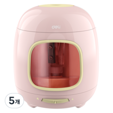 deLi 得力 Mongdol 自動削鉛筆機 CH13, 5個, 粉紅色