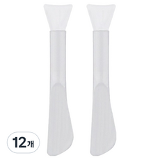 PICKYPICKS 水洗式矽膠面膜刷, 12個, 白色