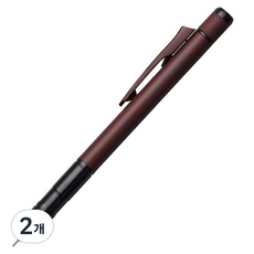 Tombow 蜻蜓牌 MONO Monograph Tune 自動鉛筆 深紅色, 2個, 0.5mm