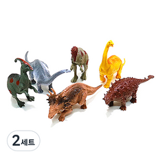 Kes.B 自然綠色野生動物園人物草食恐龍, 2組