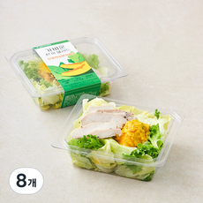 팜에이트 가벼운 한끼 샐러드 단호박 & 닭가슴살, 140g, 8개