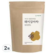 Jayeonjiae 韓國產焙炒菊芋茶, 100g, 2個, 1入
