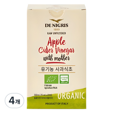 DE NIGRIS 德尼格斯 蘋果醋隨身包, 300ml, 4個