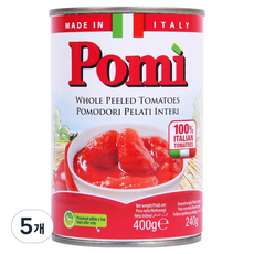 Pomi 整顆去皮番茄醬, 5個, 400g