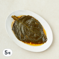 천년의반찬 간장깻잎, 1kg, 5개