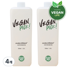 OLDam 嬰兒洗衣精 無香, 4瓶, 1L
