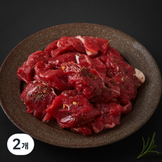 동원홈푸드 척아이롤 시즈닝 찹 스테이크, 2개, 200g