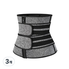 TCR 헬스 웨이트 허리벨트 투벨트, 3개, 혼합색상