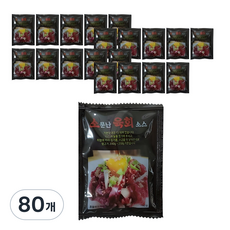 소문난 간장 육회소스, 40g, 80개