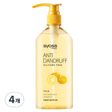 사이오스 안티댄드러프 샴푸 시트러스향, 680ml, 4개