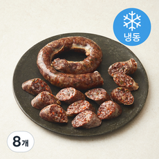 신의주찹쌀순대 찹쌀고기순대 (냉동), 250g, 8개