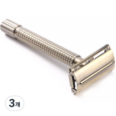 Avern 振盪手動老式剃須刀舊金, 1入, 3個