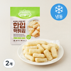 쿠즈락 바삭 쫀득 한입 떡튀김 (냉동), 1kg, 2개